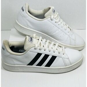 Adidas Womens Grand‎ Court Base EE7968 White Casual Shoes Sneakers Size 8 Retro